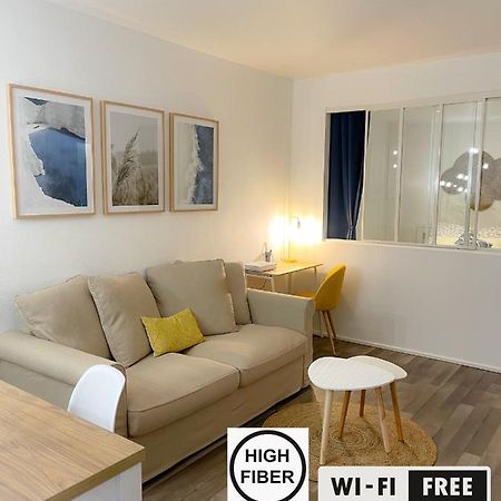 Hygge - Superbe Apt Renove Rouen Gare Avec Parking Privatif Appartement Buitenkant foto